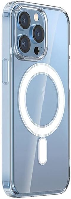 İphone 14/14PRO/14MAX/14PROMAX Uyumlu Kablosuz Şarja Uygun Diamond Series Şeffaf Kılıflar (14Pro)