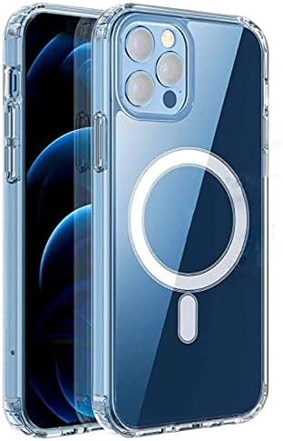 Trend iPhone 14 için Magsafe Özellikli Çok Şık Şeffaf Kılıf Kristal Full koruma