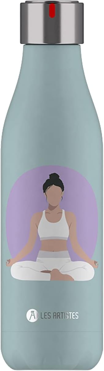 Artistes Paris 500 ML Çift Katmanlı Paslanmaz Çelik Isı Yalıtımlı Termos Matara Wellness | Sızdırmaz, BPA İçermez, 12 Saat Sıcak & 24 Saat Soğuk Tutma Kapasitesi | Şık ve Hediye Seçeneği