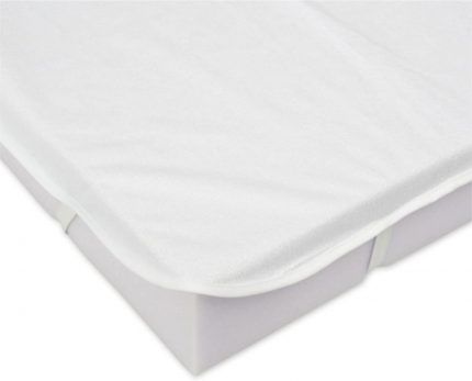 HOME Bebek Beşiği ve Bebek Yatağı için Sıvı Geçirmez Yatak Koruyucu Alez (45x80)