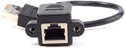 4932 Rj45 Cat5 Cat6 Dişi Erkek Çevirici Koruyucu Adaptör
