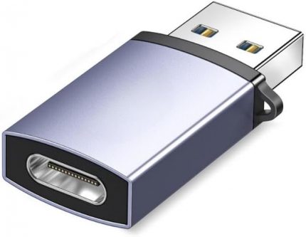 Jazos USB 3.1 To Type-C OTG Dönüştürücü Adaptör, 10 Gbps Veri Aktarım, Mini Type C Çevirici