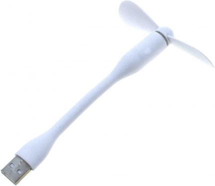 Sun USB Mini Fan, Sessiz Esnek Mini Fan Taşınabilir USB Mini Soğutma Fanı Soğutucu, Sessiz Seyahat Fanı (beyaz)