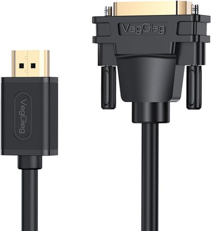 DVI 24+1 to HDMI 2K Dönüştürücü Monitör Kablosu 3 Metre