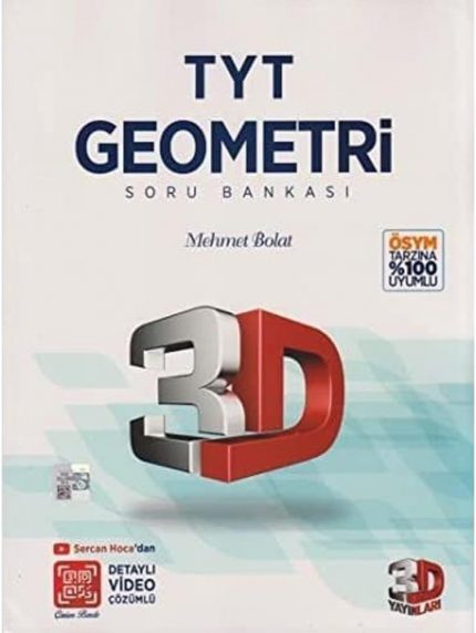 TYT 3D Geometri Tamamı Video Çözümlü Soru Bankası