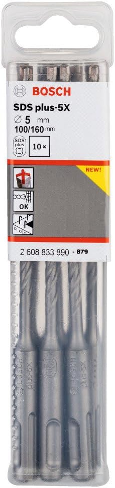 SDS plus-5X Delme Ucu 5 x 100 x 160 mm