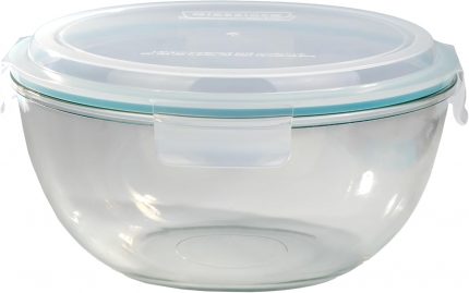 Glasslock Yuvarlak Cam Saklama Kabı 4000 Ml D-MBCB400