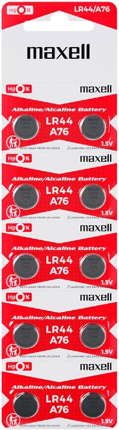 Alkaline LR44 düğme pil (10&apos;lu paket)