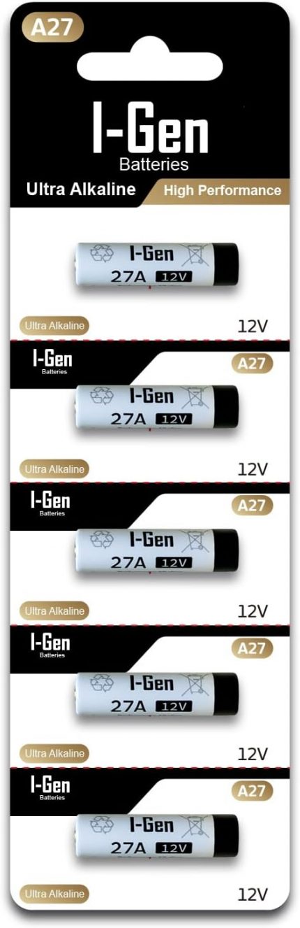 27A Pil 5&apos;li Paket 12V MN27 (27A / A27 / L828)