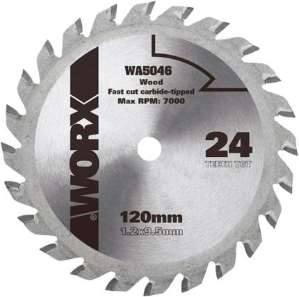 WA5046 120x9,5mm Ahşap Kesme Elmas, Daire Testere Bıçağı
