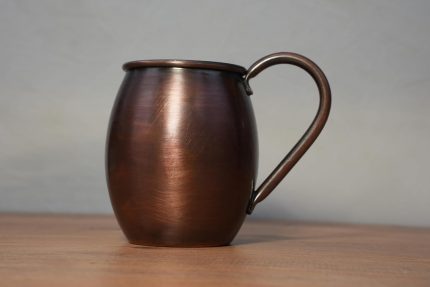 Bakır Moscow Mule Bardak Düz 500 ml Oksit Turna0493-3