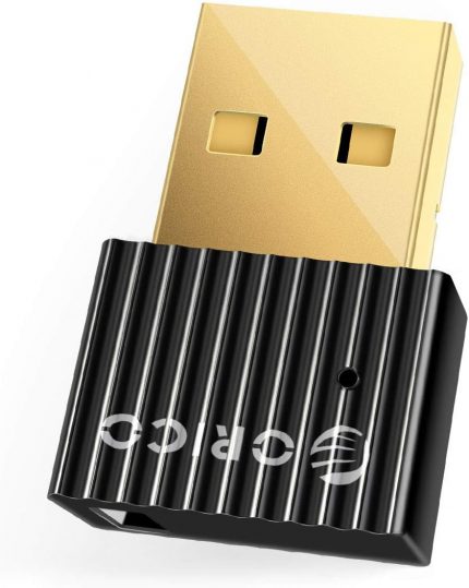 AUELEK Bluetooth Adaptör USB 5.0, Mini Kablosuz Dongle Desteği PC Laptop Windows 10/8/7 Sistem Bluetooth Kulaklık, Klavye, Fare, Hoparlör, Xbox Oyun Kontrolörü için Siyah (Gereken Sürücü)
