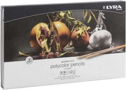 Rembrandt Polycolor Kuruboya, 72&apos;li Metal Kutu
