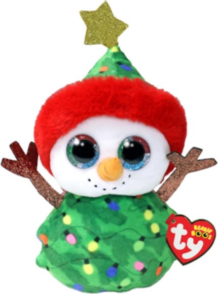 SNOWMAN TREE - GREEN REG