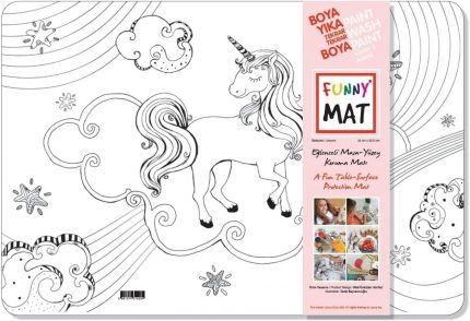 Çocuk Funny Mat Unicorn
