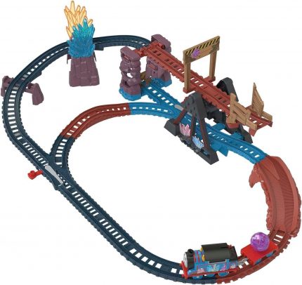 Price Thomas nane Arkadaşları -Kristal Mağaraları Macera Seti, Fisher Price, Çok Renkli