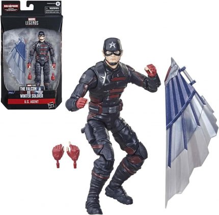 ngers Marvel Legends Series The Falcon and the Winter Soldier - U.S Agent Aksiyon Figürü