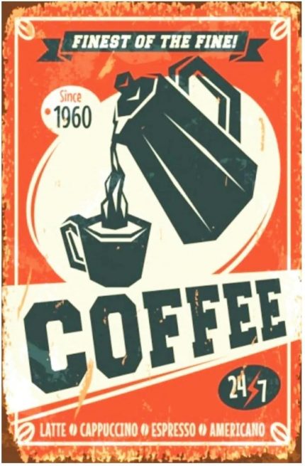 Kuşe Kağıt Duvar Posteri Retro Vintage Drtr0035