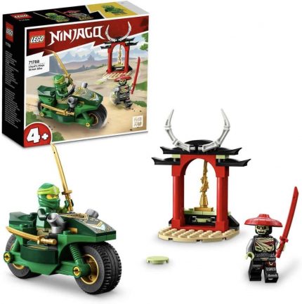 ® Lloyd’un Ninja Sokak Motosikleti 71788-4 Yaş ve Üzeri Çocuklar için Motosiklet İçeren Başlangıç Düzeyinde Yaratıcı Oyuncak Yapım Seti (64 Parça)
