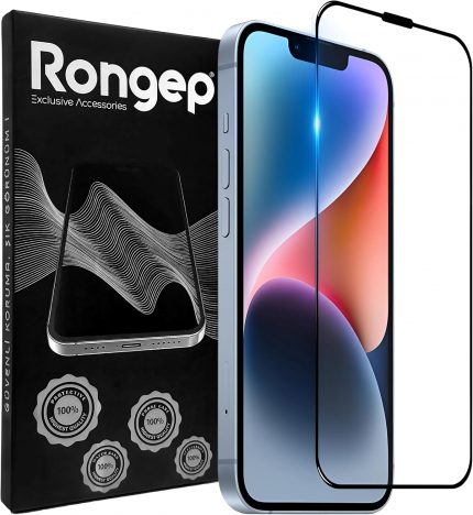 Apple iPhone 14/13/13 Pro (6.1") İçin Ekran Koruyucu Anti Static Temperli Cam 9H Sertliğinde Görüntü Kalitesini ve Dokunmatiği Etkilemeyen Darbelere Karşı Premium Koruma