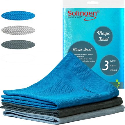 Bezi İz Bırakmayan Solingen Sihirli Mikrofiber Temizlik Bezi Kurulama Bezi 40 x 60 Cm
