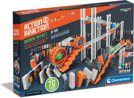 Bilim Oyun Action & Reaction Domino Etkisi Renkli 6, Clementoni, 6+