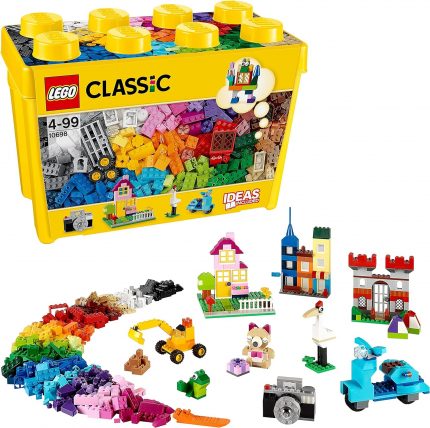 Classic LEGO® Büyük Boy Yaratıcı Yapım Kutusu 10698-4 Yaş ve Üzeri Çocuklar İçin Yaratıcı Oyuncak Yapım Seti (790 Parça)