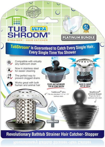 Ultra Paslanmaz Çelik Yuvarlak Drenaj Banyo, Duş Saç Tutucu, Lavabo Süzgeci